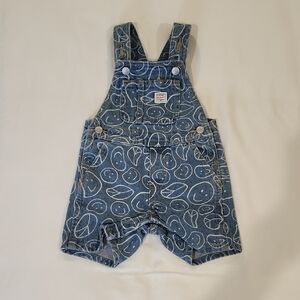 Old Navy Overalls with Smileys